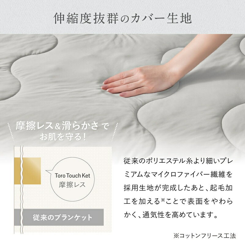 送料無料!(コストコ) ポリ+コットン コンフォーター ダブル ホワイト ※ご注文後5-14日でお届けします [3]