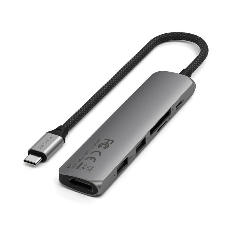 ����̵����(�����ȥ�) Satechi 6-in1 USB-C �����ޥ���ݡ��ȥ����ץ��� ���ڡ������졼��������ʸ��5��14���Ǥ��Ϥ����ޤ�