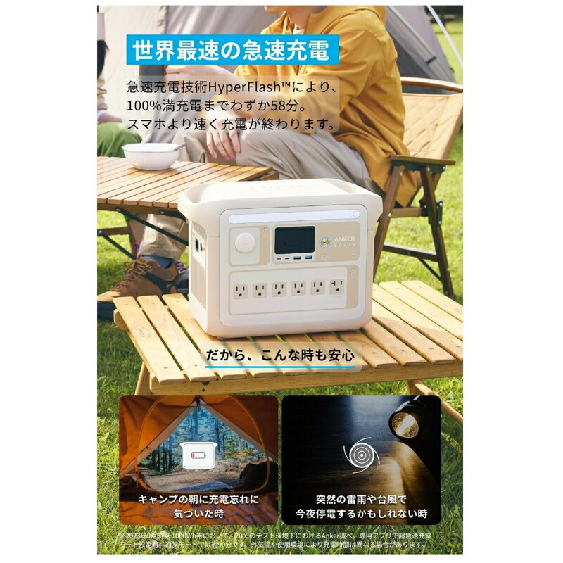 ����̵����(�����ȥ�) Anker�ʥ��󥫡���Solix C1000 �ݡ����֥�ѥ���ơ������ A1761521 �١����塡������ʸ��5-14���Ǥ��Ϥ����ޤ�