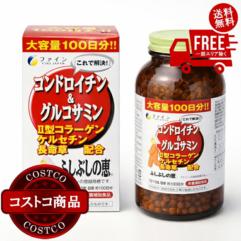 送料無料！(コストコ) コンドロイチン＆グルコサミン100日分　※ご注文後2-3日以内にお届けします