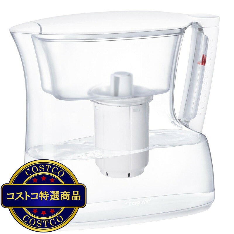 送料無料！(コストコ) 東レ トレビーノ ポット型浄水器 PT304SV　※ご注文後2-3日以...