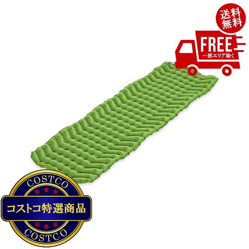 サイズ：約W188×D58.5×H6.5cm材質：ポリエステル、ポリウレタン収納袋付対象年齢-寸法（L× W × H）188×58.5×6.5アウトドアでくつろぎをより向上させるスリーピーングパッド空気を入れて膨らませることで、クッション性がよくなります。?【商品情報】・サイズ：約W188×D58.5×H6.5cm・重量　：約0.55kg?【梱包情報】・サイズ：約W10×D10×H19.5cm・重量　：約0.65kg