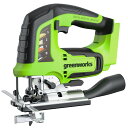 送料無料!(北海道、沖縄ほかの除く)楽天店限定:(コストコ) Greenworks 24V 25.4mm (1") ブレード ブラシレスモーター搭載 ジグソー