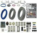 電気工事士 2種 技能試験セット (1回練習分) テキスト付き 応援パックなし 全13問分の器具・電線 練習材料 ぜんぶ絵で見て覚える 第2種電気工事士 技能試験 すい~っと合格 2025年版「技能入門講習」実演動画付き 電工チャレンジ 準備万端シリーズ5 令和7年度版