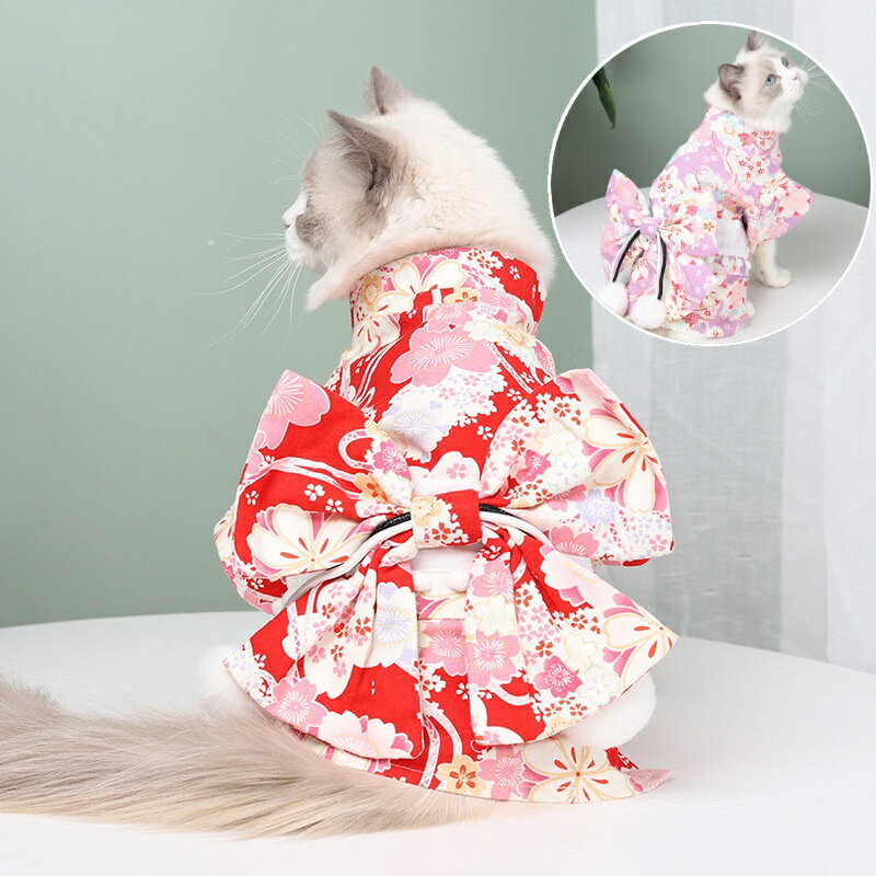 【よりどり2着で300円OFF/よりどり3着で500円OFF】犬服 犬のゆかた ペット ゆかた 犬 猫 浴衣 服 ワン..