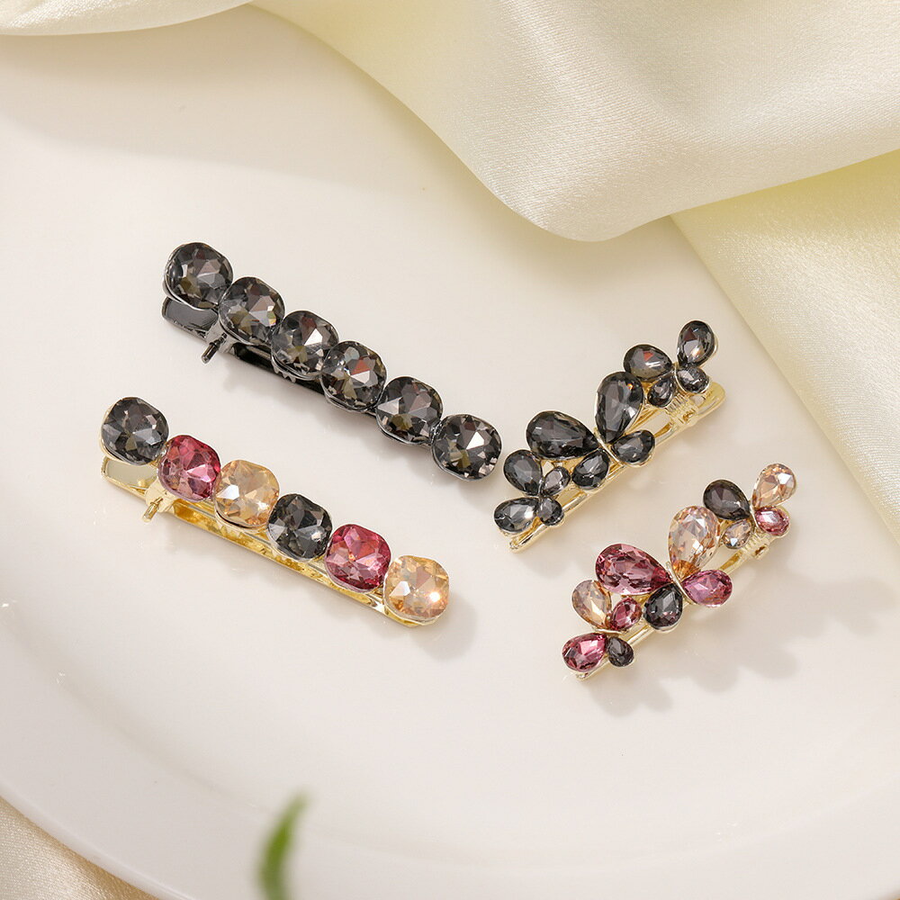 ヘアクリップ クリップ 前髪クリップ レディース ヘアアクセサリー ヘアアクセ シンプル デイリー ヘア..