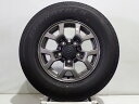 【5/5P10倍】【中古】195/80R15 サマータイヤ ホイール 4本セット ダンロップ グラントレックAT20 1555+5-5H139.7 スズキ JB74系 ジムニーシエラ （ 15インチ 純正 新車外し 195/80-15 ）