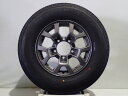 (7月4日-30日 10%OFF CP)【中古】195/80R15 サマータイヤ ホイール 4本セット ダンロップ グラントレックAT20 1555+5-5H1...