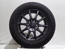 【中古】195/65R15 スタッドレスタイヤ ホイール 4本セット ダンロップ ウインターマックスWM02 1560+53-5H114.3 ウェッズ ヴェルヴァ （ 15インチ 195/65-15 ）