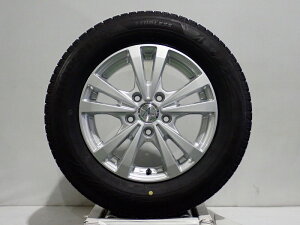 【中古】195/65R15 スタッドレスタイヤ ホイール 4本セット ブリヂストン ブリザックVRX2 1560+50-5H114.3 コウセイ エアベルグ （ 15インチ 195/65-15 ）