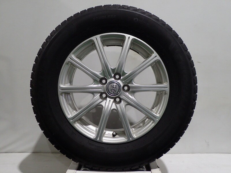 【スーパーセール】【中古】215/65R16 スタッドレスタイヤ ホイール 4本セット ミシュラン Xアイススノー 1665+45-5H100 ビックウェイ TRG （ 16インチ 215/65-16 ）