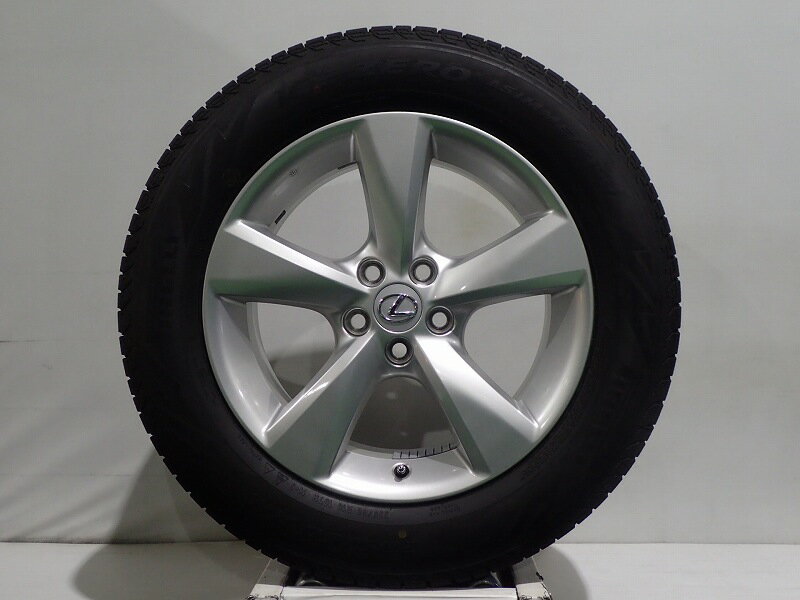 【スーパーセール】【中古】235/60R18 スタッドレスタイヤ ホイール 4本セット ピレリ アイスゼロアシンメトリコ 1875+35-5H114.3 レクサス 10系 RX （ 18インチ 純正 ST 235/60-18 ）