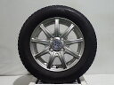 【5/5P20倍】【中古】155/65R13 スタッドレスタイヤ ホイール 4本セット ブリヂストン ブリザックVRX2 1340+42-4H100 フメイ レーシングフォース （ 13インチ 155/65-13 ）