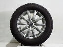 (8月2日-18日20%offCP)【中古】195/65R15 スタッドレスタイヤ アルミホイール 4本セット ヨコハマ アイスガードIG52C 1560+53...
