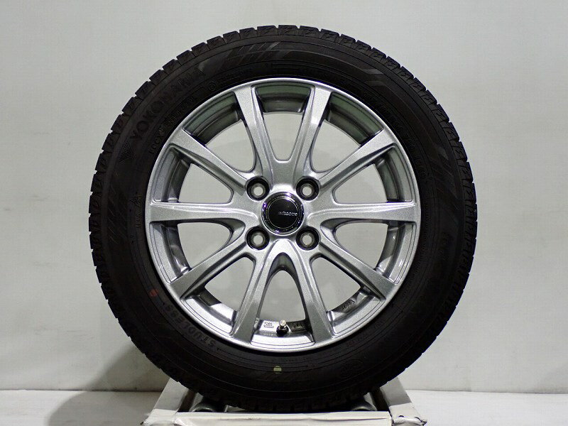 【6月20〜30日クーポン20%OFF対象】【中古】165/65R14 スタッドレスタイヤ アルミホイール 4本セット ヨコハマ アイスガードIG60 1455+38-4H100 ヨコハマ ミルアス （ 14インチ 165/65-14 ）