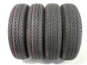 【5/9-18 P5倍】【中古】145/80R13 88/86N LT サマータイヤ 4本セット ブリヂストン RD-613 ( 13インチ )