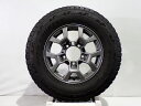 【中古】195/80R15 サマータイヤ アルミホイール 4本セット トーヨー オープンカントリーR/T 1555+5-5H139.7 スズキ JB74系 ジム...