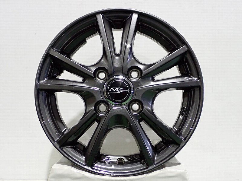 【中古】1340+42-4H100 アルミホイール 4本セット ウェッズ ニルバーナブリッツェン ( 13インチ )