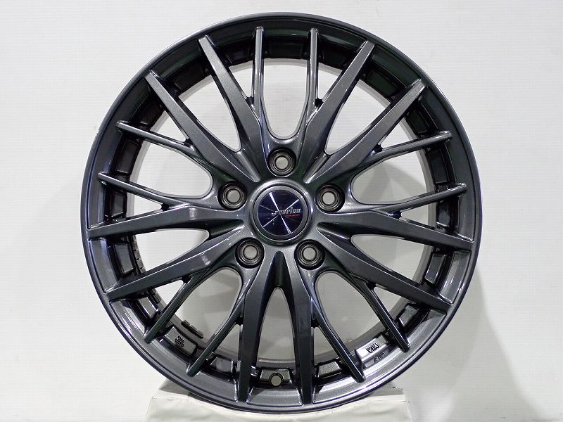 【中古】1665+53-5H114.3 アルミホイール 4本セット ウェッズ ラブリオンRM01 ( 16インチ )