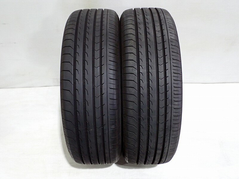 橫濱（YOKOHAMA） - 14日20時スタート!5%オフクーポン【中古】225/60R18 サマータイヤ 2本セット ヨコハマ ブルーアースRV03 ( 18インチ 225/60-18 )