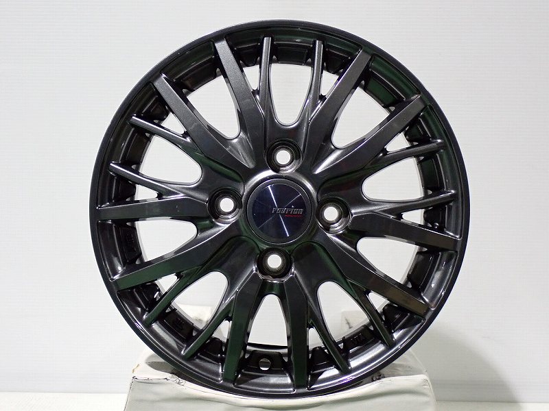 【中古】1340+45-4H100 アルミホイール 4本セット ウェッズ ラブリオンRM01 ( 13インチ )