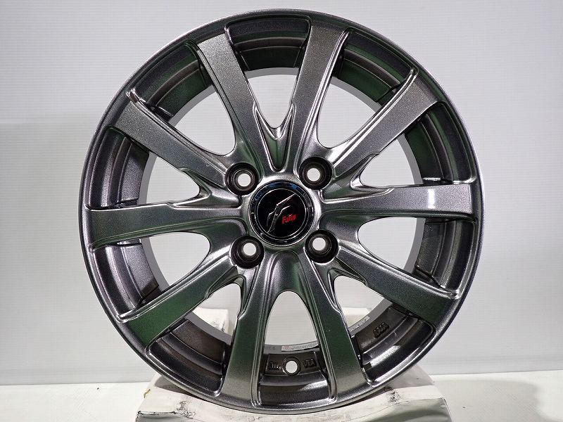 【中古】1445+45-4H100 アルミホイール 4本セット ウェッズ ファング ( 14インチ )