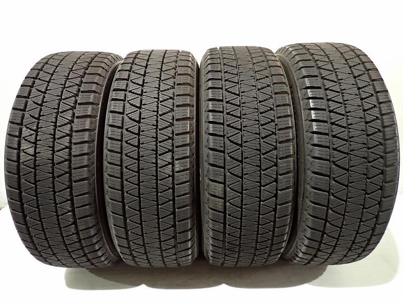 【中古】225/60R17 スタッドレスタイヤ 4本セット ブリヂストン ブリザックDM-V3 ( 17インチ 225/60-17 )