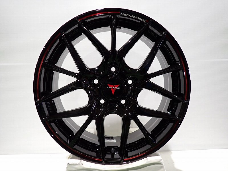 【中古】1765+53-5H114.3 アルミホイール 4本セット ウェッズ ノヴァリスSH ( 17インチ )