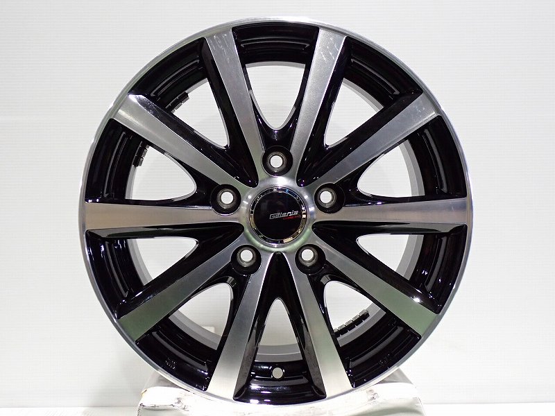 【中古】1560+53-5H114.3 アルミホイール 4本セット ウェッズ ガレリアGS01 ( 15インチ )