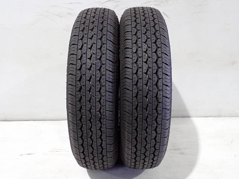 【中古】145/80R13 88/86N LT サマータイヤ 2本セット ブリヂストン RD-613 ( 13インチ )