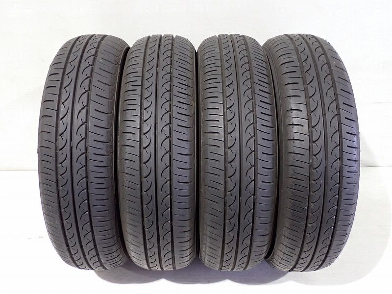 【中古】155/65R14 サマータイヤ 4本セット ヨコハマ ブルーアースAE01 ( 14インチ 155/65-14 )