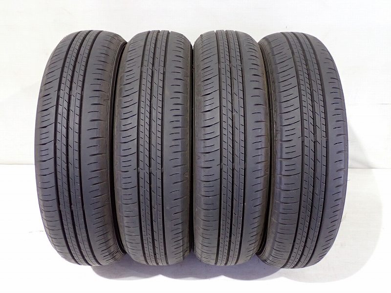 【中古】155/65R14 サマータイヤ 4本セット ダンロップ エナセーブEC300プラス ( 14インチ 155/65-14 )