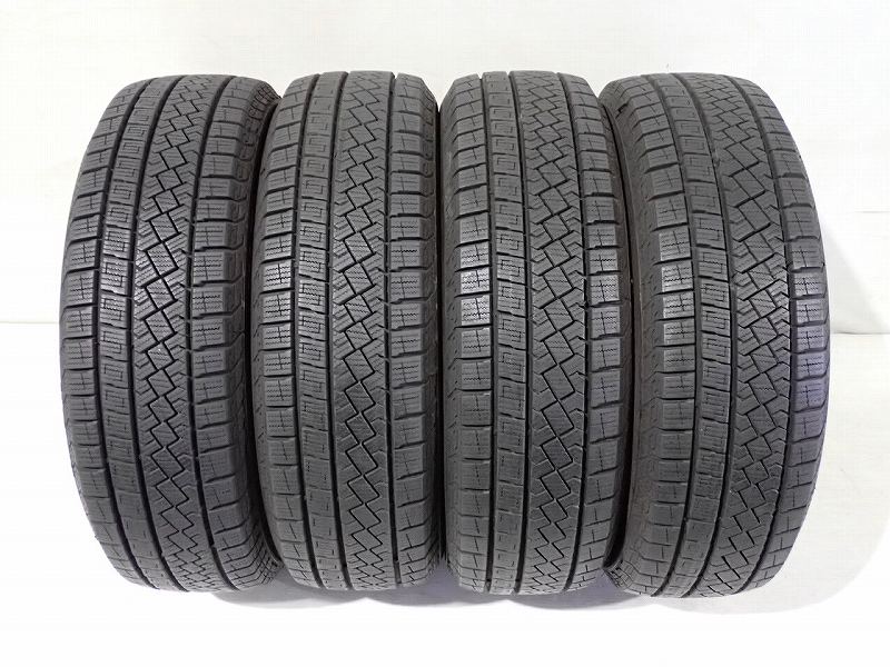 【中古】175/65R15 スタッドレスタイヤ 4本セット ピレリ アイスゼロアシンメトリコ ( 15インチ 175/65-15 )