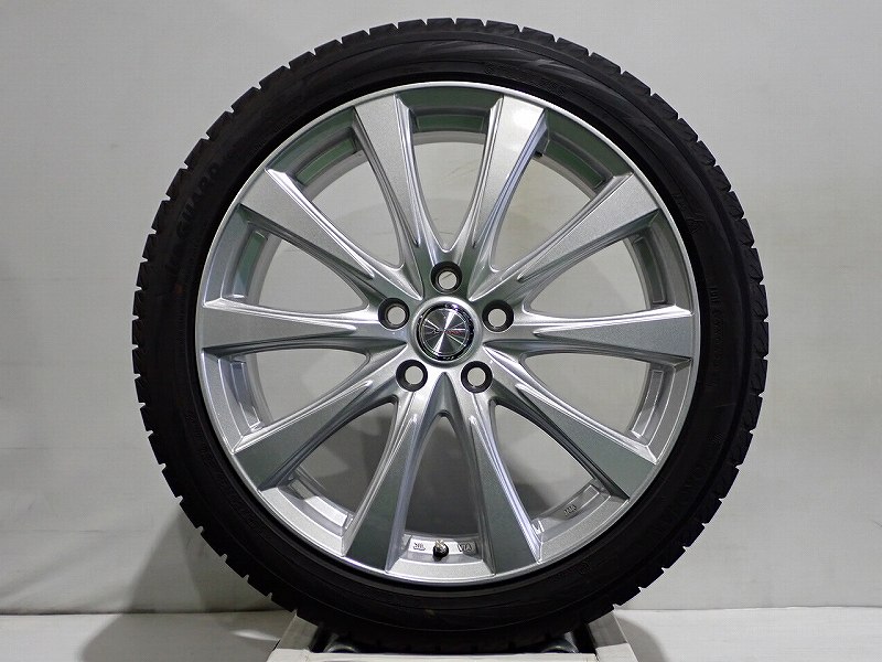 Rakuten - スーパーセール期間中ポイント5倍＆クーポン5％off!【中古】195/50R19 スタッドレスタイヤ アルミホイール 4本セット ヨコハマ アイスガードIG70 1970+43-5H114.3 ウェッズ ジョーカー （ 19インチ 純正 ST 195/50-19 ）