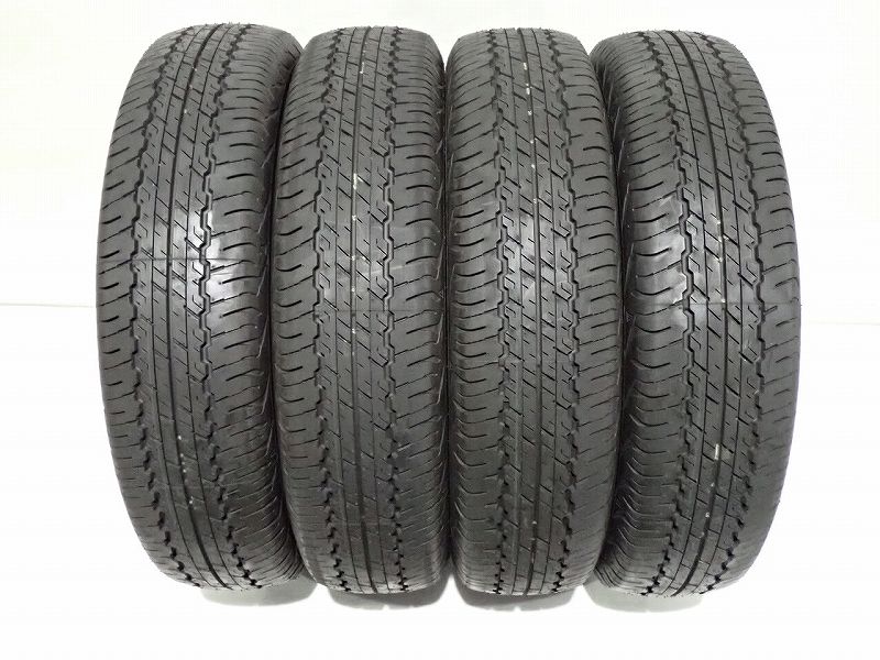 【中古】195/80R15 サマータイヤ 4本セット ダンロップ グラントレックAT20 ( 15インチ 新車外し 195/80-15 )