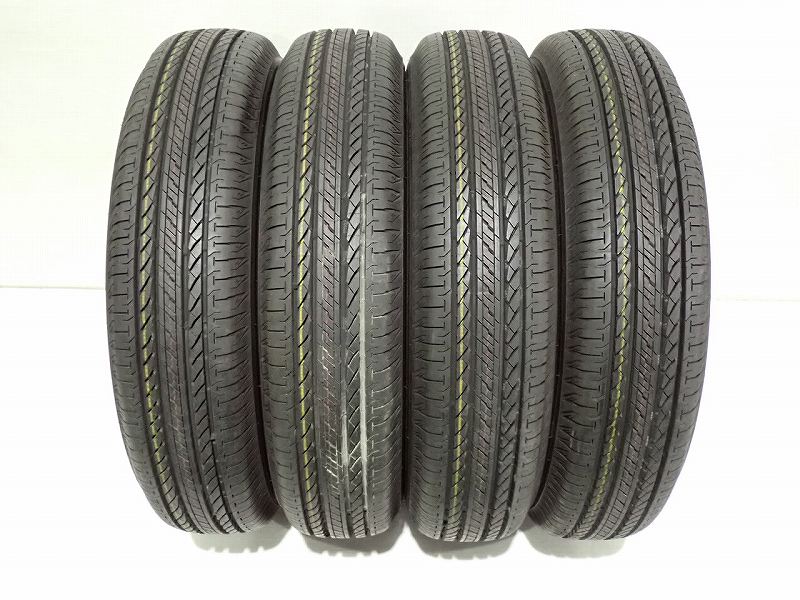 【中古】175/80R16 サマータイヤ 4本セット ブリヂストン デューラーH/L852 ( 16インチ 新車外し 175/80-16 )