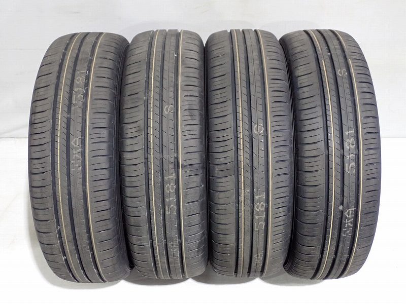 【中古】185/65R15 サマータイヤ 4本セット ダンロップ エナセーブEC300プラス ( 15インチ 新車外し 185/65-15 )