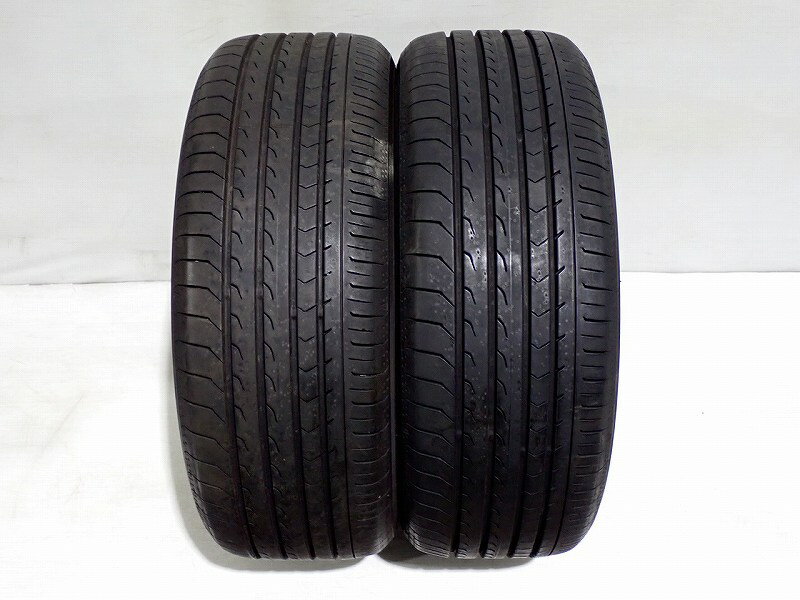 【中古】215/55R17 サマータイヤ 2本セット ヨコハマ ブルーアースRV RV03 ( 17インチ 215/55-17 )