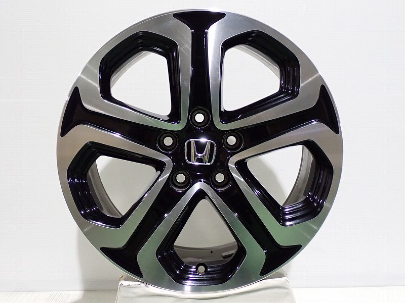 美品 ホンダ ヴェゼルZ 純正ホイール 4本セット 7J/+55 PCD 114.3 納車外し