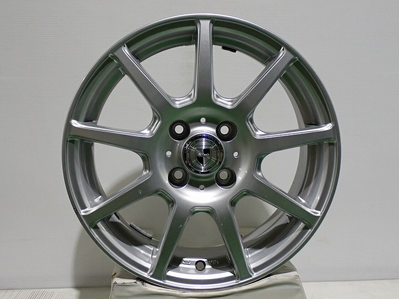 【中古】1560+43-4H100 アルミホイール 4本セット ウェッズ Gマッハリーズ ( 15インチ )