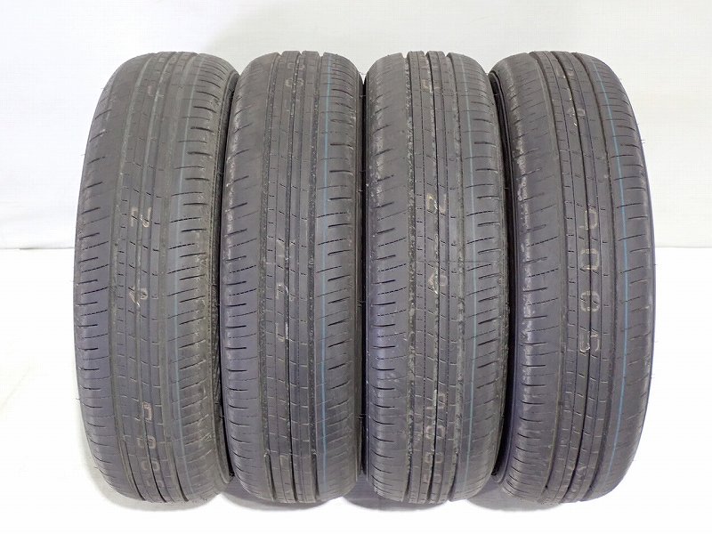 【中古】165/65R14 サマータイヤ 4本セット ダンロップ エナセーブEC300プラス ( 14インチ 新車外し 165/65-14 )