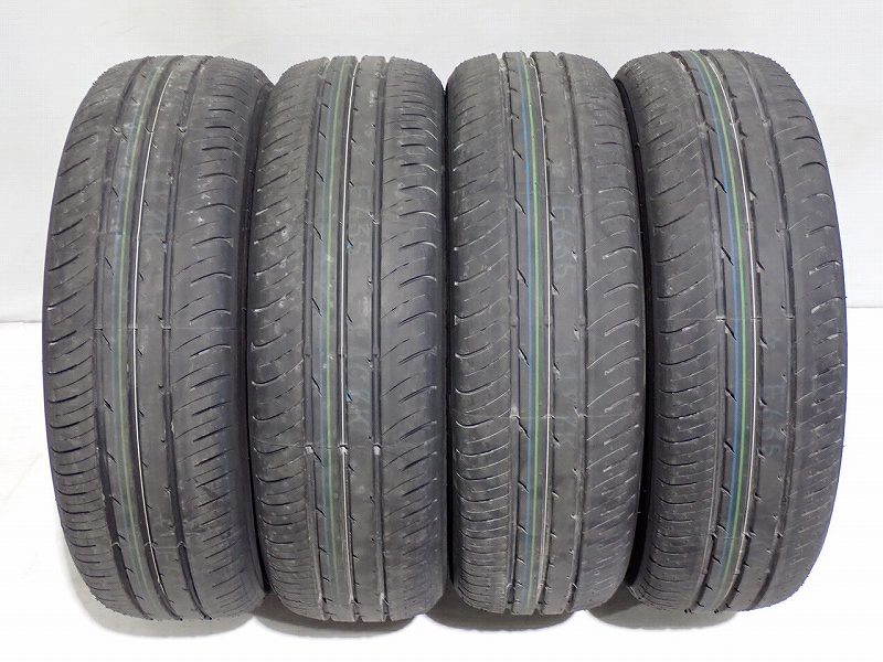 5%オフクーポン【中古】185/65R15 サマータイヤ 4本セット トーヨー ナノエナジーJ67 ( 15インチ 新車外し 185/65-15 )