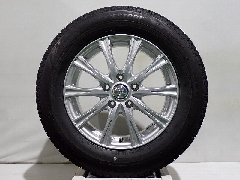 Rakuten - スーパーセール期間中ポイント5倍!【中古】205/65R16 スタッドレスタイヤ アルミホイール 4本セット ブリヂストン ブリザックVRX3 1665+47-5H114.3 ウェッズ STAYER （ 16インチ 205/65-16 ）
