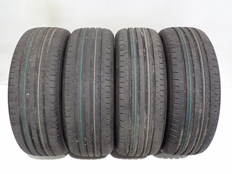 【中古】225/55R19 サマータイヤ 4本セット ダンロップ SPスポーツマックス060 ( 19インチ 新車外し 225/55-19 )