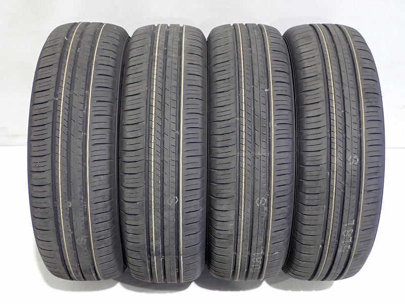 5%オフクーポン【中古】185/65R15 サマータイヤ 4本セット ダンロップ エナセーブEC300プラス ( 15インチ 新車外し 185/65-15 )