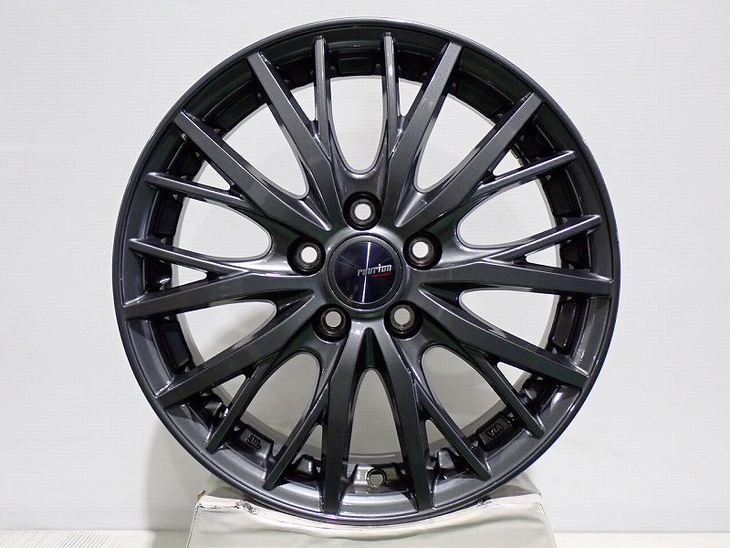 【中古】1560+43-5H100 アルミホイール 4本セット ウェッズ ラブリオンRM01 ( 15インチ )