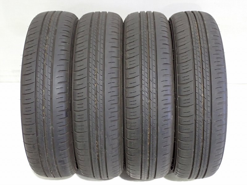 【中古】155/65R14 サマータイヤ 4本セット ダンロップ エナセーブEC300プラス ( 14インチ 155/65-14 )