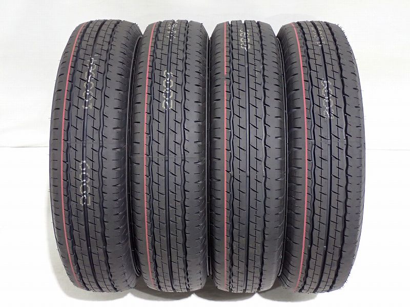 Rakuten - 【中古】155/80R14 88/86S LT サマータイヤ 4本セット ダンロップ SP175L ( 14インチ 新車外し )