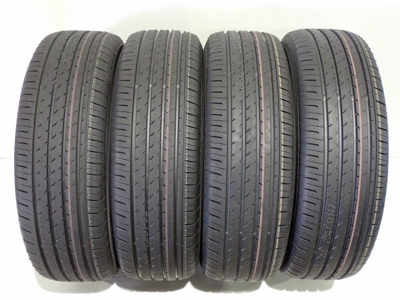 【中古】225/65R17 サマータイヤ 4本セット ヨコハマ アドバンV03 ( 17インチ 新車外し 225/65-17 )