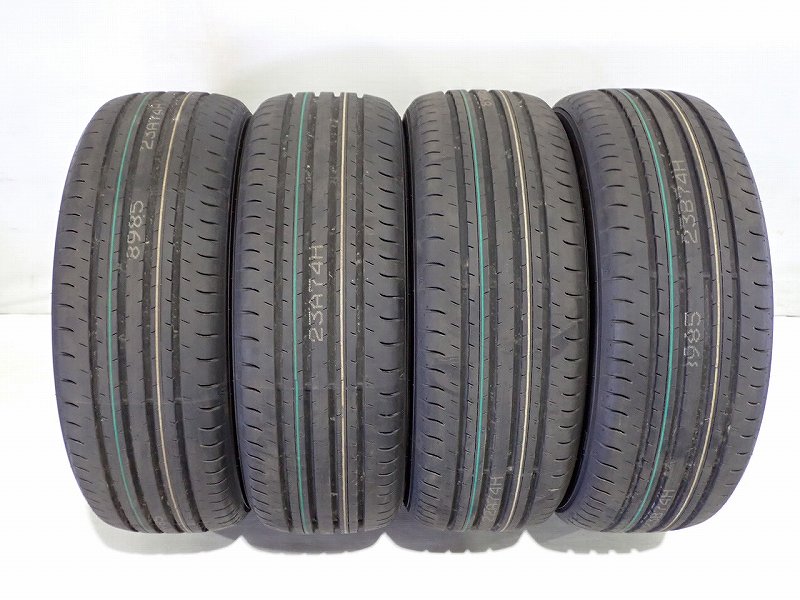 【中古】225/55R19 サマータイヤ 4本セット ダンロップ SPスポーツマックス060 ( 19インチ 新車外し 225/55-19 )